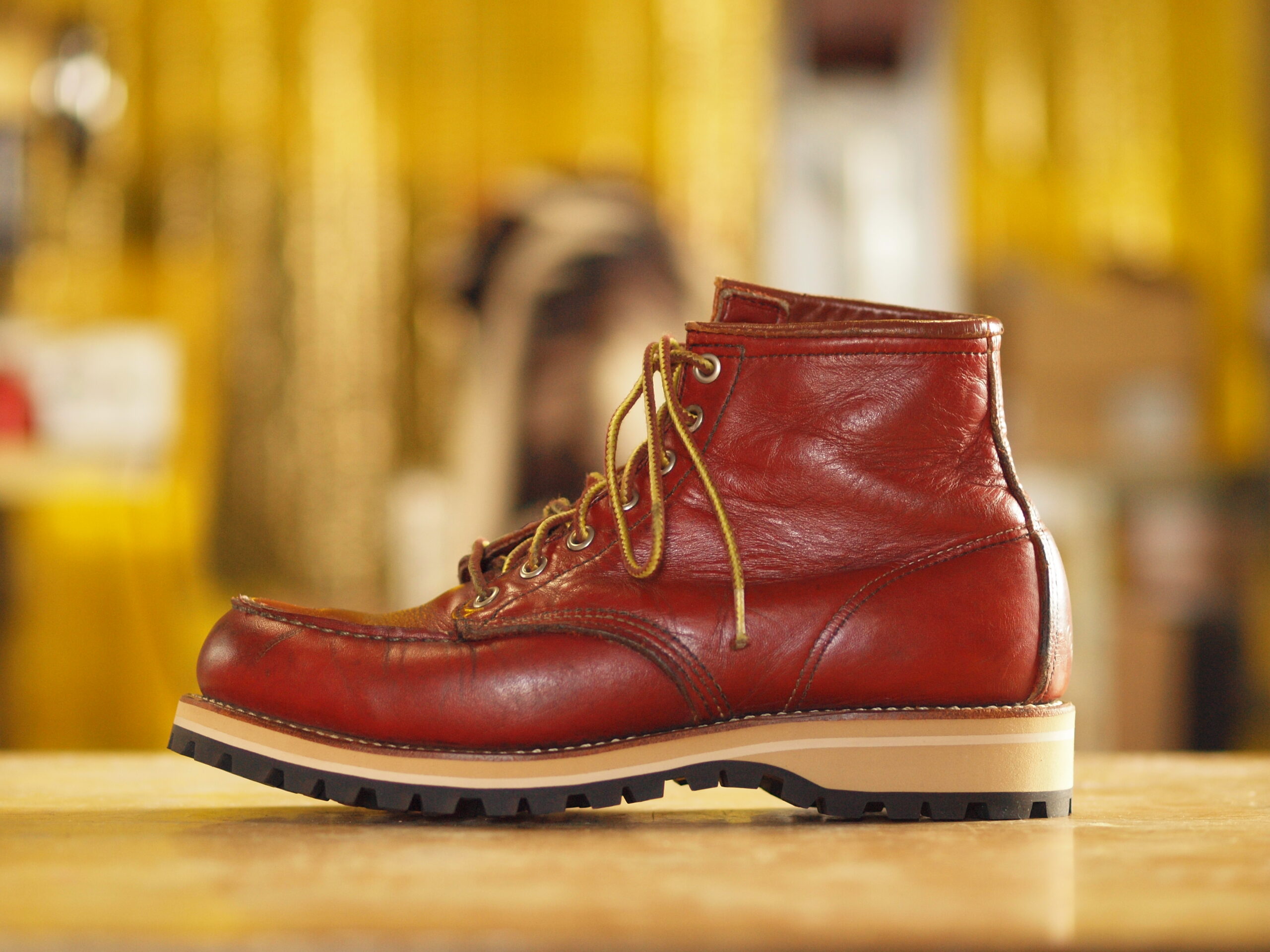 RED WING 875 レッドウイング ソール交換済み US7h D 25.5 - ブーツ