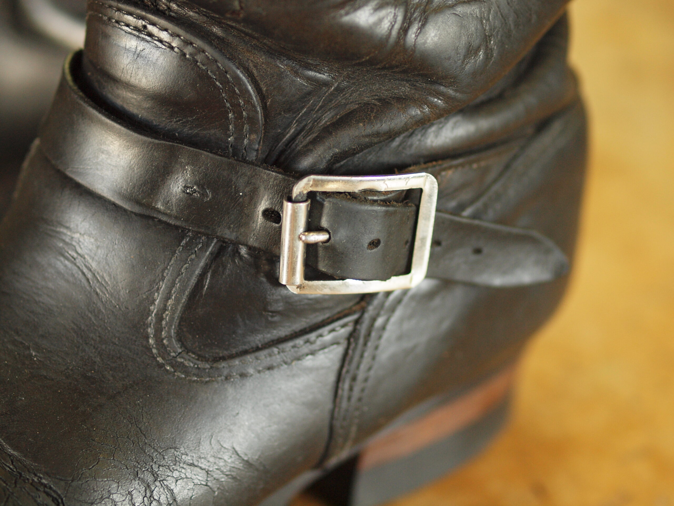 VINTAGE HORSEHIDE ENGINEER BOOTS - echoes-kumamoto VINTAGE HORSEHIDE ENGINEER BOOTS - echoes-kumamoto